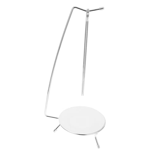 PERSELOSO Support à Brochettes Acier Inoxydable Verticale Et Brochettes pour Camping Et Pique-niques Support Suspendu pour Barbecue Multifonction