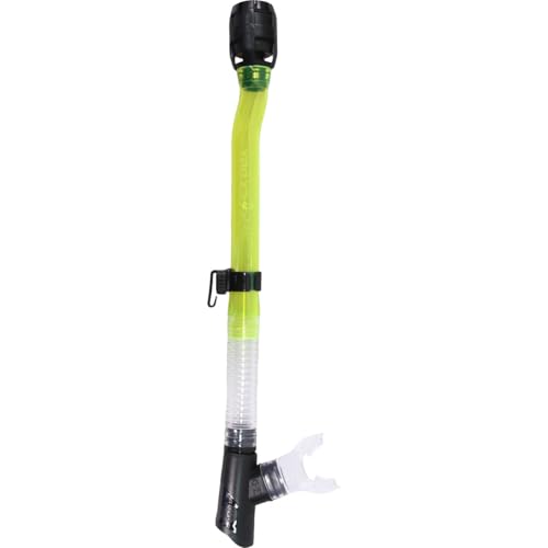 XS Scuba M-Line Snorkel 3D Dry, Crystal Yellow
