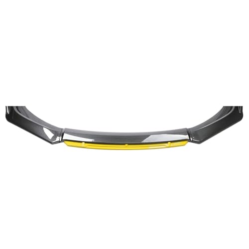 ffLilee Coche Alerón Delantero para BMW X1 X2 X3 X4 X5 X6 E84 F48 F39 E83 F25 F26 G02 E53 E70,Alerón Spoiler Faldón Parachoques Delantero Piezas Aleron Parachoques Delantero Borde Delantero Kit