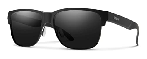 SMITH Lowdown Split Lifestyle Sunglasses-Black | Chromapop Polarized Gray Green