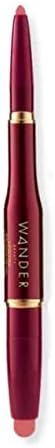 Wander Beauty Lipsetter Dual Lipstick and Liner - Flirty in Fiji - Ultra-Hydrating, Dual-Ended Cream Lipstick and Lip Liner Designed to Define, Enhance and Shape for your Perfect Pout