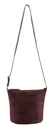 Bolso bandolera Gürtelinchen de FREDsBRUDER color rojo burdeos oscuro