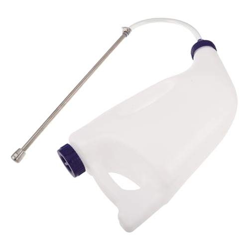 Biberon veaux 4L inox pour nourrir sans étouffement les jeunes bovins