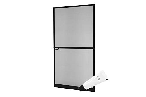 empasa Insektenschutz Fliegengitter Tür Alurahmen Master SLIM PLUS mit Scharnierkleber weiß, braun oder anthrazit 100 x 210 cm empasa Insektenschutz Fliegengitter Tür Alurahmen Master SLIM PLUS mit Scharnierkleber weiß, braun oder anthrazit 100 x 210 cm