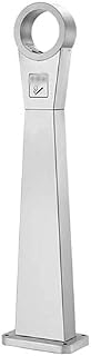 GRRICEPL Outdoor Floor Standing Ash Tray Stainless Steel Smoke Extinguishing Column Vertical Smoke for Airport/Hotel/Mall Patio Windproof Ash Holder Indoor Or Outdoor (Color : White, Size : 27x112cm)