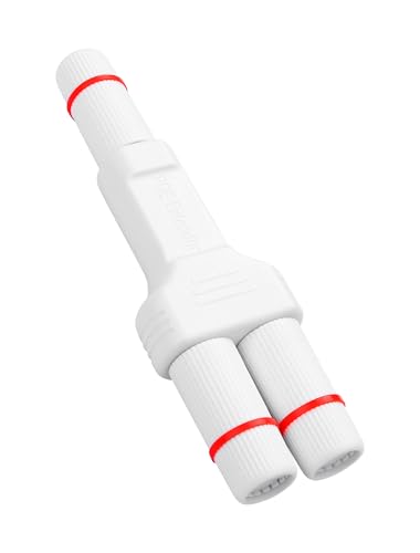 SinLoon Répartiteur PoE étanche IP67 1 en 2 sorties Extension 100 m Ethernet 10/100 Mbps Répéteur PoE extérieur pour caméra IP Plug and Play