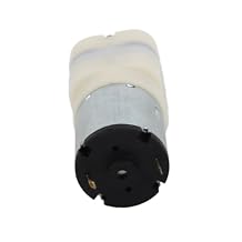 Mini Vacuum Pump, Low Noise Portable Electric Air Pump Motor with Pressure Switch and Relief Valve DC12V for Industrial DIY Projects