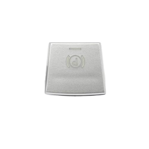 �d�q�u���[�L�{�^�� Compatible With 7 Series For F01 F02 2009 2010 2011 2012 2013 2014 �d�q�n���h�u���[�L�p�[�L���O�X�C�b�` �I�[�gH�{�^���ɑΉ�(Model A Silver)