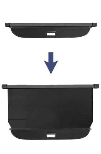 Cubierta retráctil de carga para maletero Toyota Prius 2003-2009 protector antimiradas 7