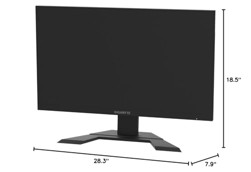 Image of GIGABYTE M27Q 27 inch 165Hz 1440P -KVM Gaming Monitor, 2560 x 1440 SS IPS Display, 0.5ms (MPRT) Response Time, 92% DCI-P3, HDR Ready, FreeSync Premium, 1x Display Port 1.2, 2X HDMI 2.0, 2X USB 3.0