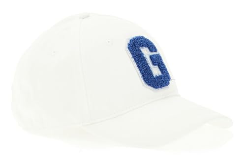 Casquette de baseball blanche GUESS avec broderie logo et finitions soignées