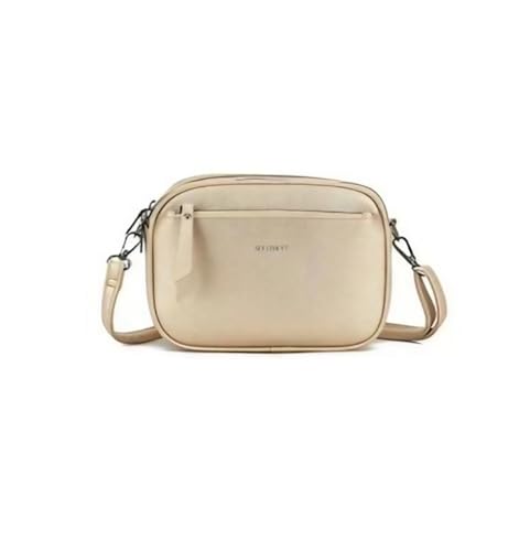 Bolsa Feminina De Ombro Transversal Tiracolo Ziper Basica Dourada