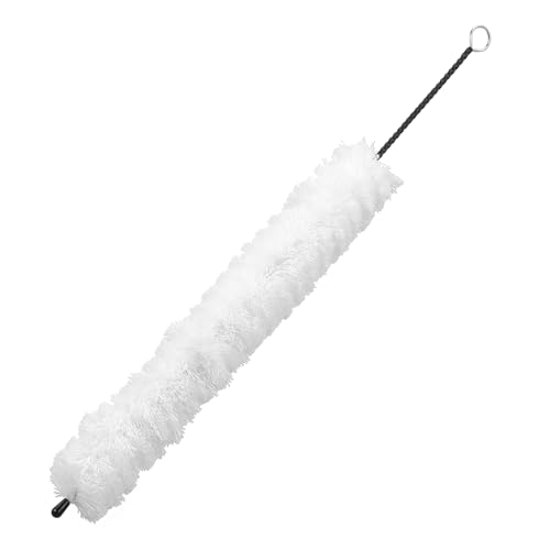 TOGEVAL Cotton Flute Cleaning Brush Flute and Cleaner Musical Cotton Cleaner Brush