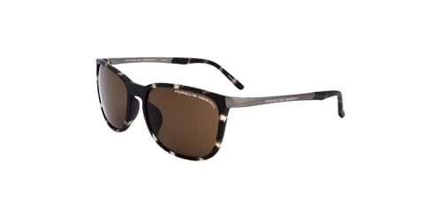 Image of Porsche Design P8673 Havana 57/18/140 MAN Sunglasses