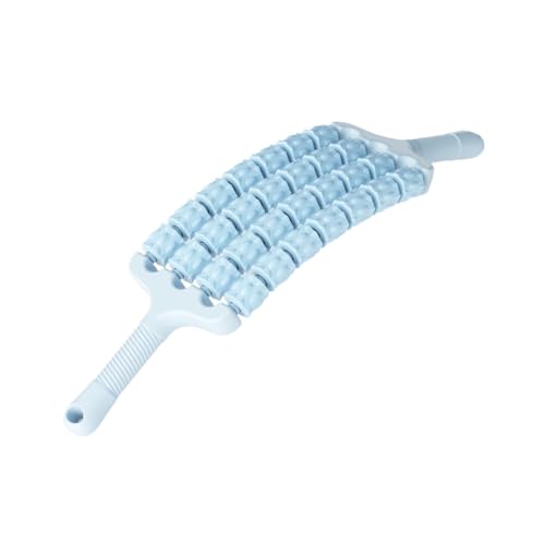Colaxi Massage Roller Sticks Body Muscle Relaxation Lightweight Handheld Massage Tool for Outdoor Indoor Training Back, Blue