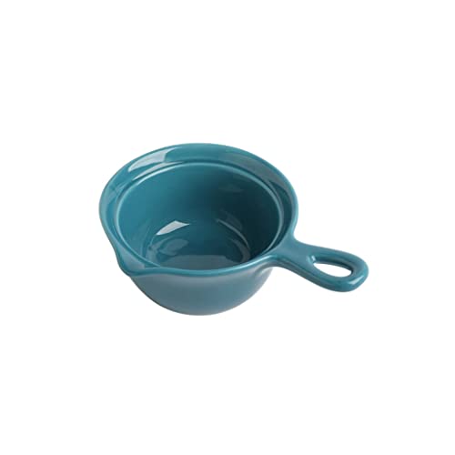 WDWDW Jarra de Leche, Salsera, Taza de Agua, Jarra, cremera, cafetera, azucarero, Salsa, cerámica con asa, Olla pequeña para y más