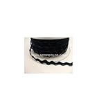 Artipistilos® Cinta Ondulina Terciopelo - 1 Metro De Largo X 8 Mm. De Ancho, Azul Marino - Cinta Ondulina