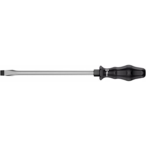 Wera 932 14mm x 10in Kraftform Plus slotted chiseldriver, 14 mm x 10 in.