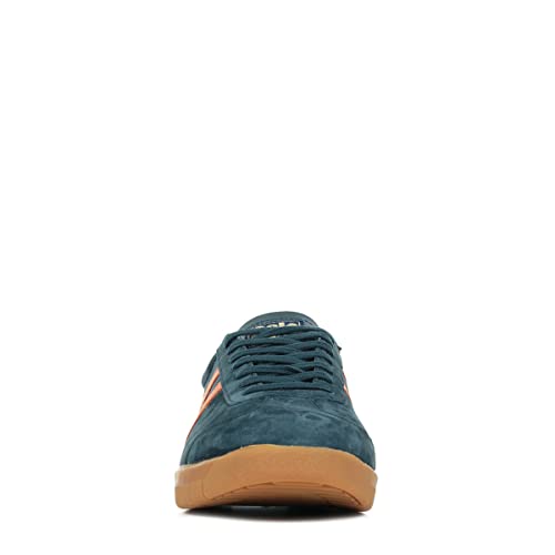Image of Gola Men's Hurricane Suede Navy /Moody Orange /Khaki /Gum 10 M