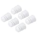 Tool parts 200Pcs Polyethylene Test Tube Cap - 12mm Diameter Flange Type Plug - White