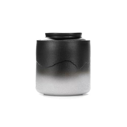 Lata de té de cerámica Grande, sellada, Personalizada, para el hogar, Estilo Retro, Creativa, para Cocina.