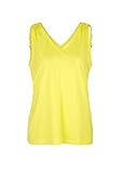 We Care Nachhaltige Faser s.Oliver Damen 04.899.34.3801 Top T-Shirt, Yellow, 46