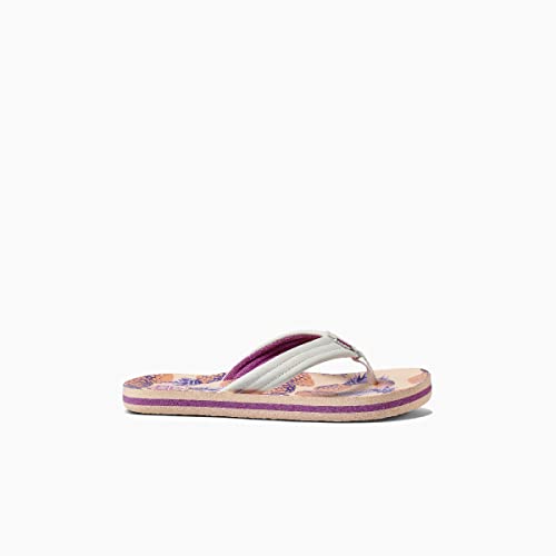 Image of REEF Girls Kids Ahi Beach Flip Flop, Soft Cushion Footbed, Water Friendly