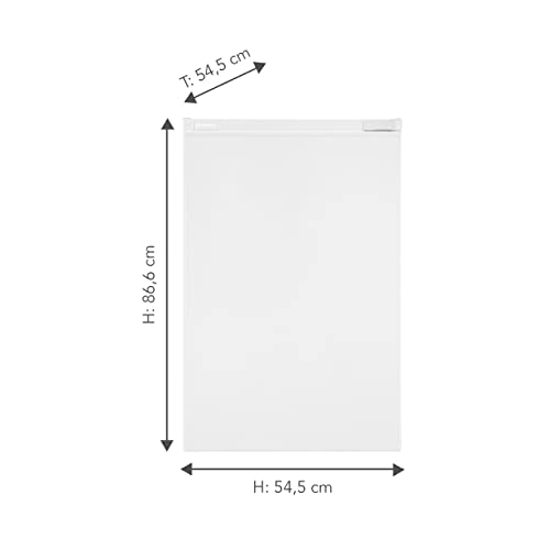 Beko B1804N Einbau-Kühlschrank, Unterbau, für 88er Nische, 126 Liter Nutzraumvolumen, 3 Ablagen, Gemüsefach, Flaschenhalter, 92 kWh/Jahr, LED-Innenbeleuchtung, Weiß