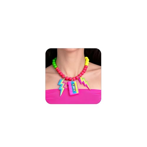 Robusta e appariscente: La collana neon Zimocepuz è realizzata con materiali resistenti che tengono il passo con i movimenti di danza più selvaggi. Il design neon rimane in condizioni eccellenti anche dopo molte feste, garantendo che potrai godere di questo gioiello per lungo tempo, sia per un evento speciale che come compagno costante delle tue avventure di festa