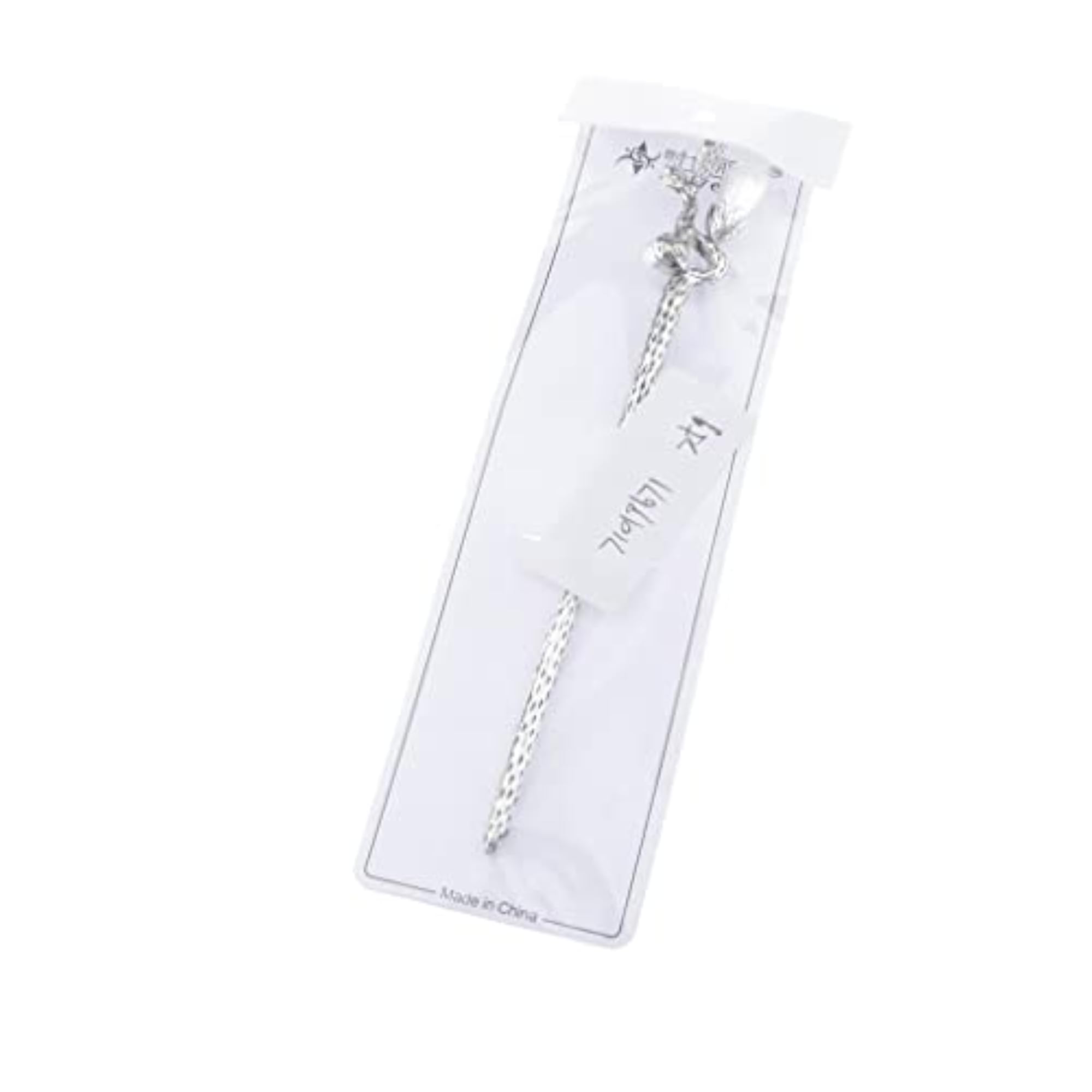 Women's Antique Silver Flower Hair Stick Set, 4 Pieces