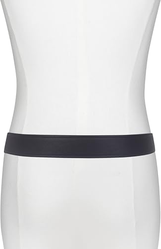 Vince Men's 1.5 Inch Flat Pebble Belt with Heat Crease3