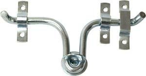 Abetta Heavy Gate Latch - Chromed - 10"