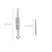 Cassette Repair Device, Universal Outlet Repairer, 86 Type Dark Box Repair, 2 Pcs Wall Box Repair Tool Cassette, Embedded Installation Maintenance Support Rod