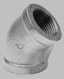 Anvil 2 in. FPT x 2 in. Dia. FPT Galvanized Malleable Iron Elbow