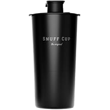 Snuff Cup Pro Spittoon with Discreet Storage Fits Up to Three Oversized Cans, Built-in Can Opener, Spit Cup Fits All Cup Holders 12 Ounce, Pro V3
