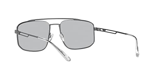 EMPORIO ARMANI(エンポリオアルマーニ) Men's Ea2139 Rectangular Sunglasses