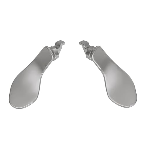Image of 4 Pcs Edge Controller Back Paddles for PS5 DualSense Edge Controller, Paddles Replacement Compatible with PS5 Edge Controller, Metal Paddles for PS5 DualSense Controller (Silver)