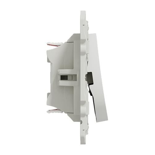 Miniatura 7 de Schneider Electric S520214 Odace - Interruptor Doble 230 V , Color Blanco