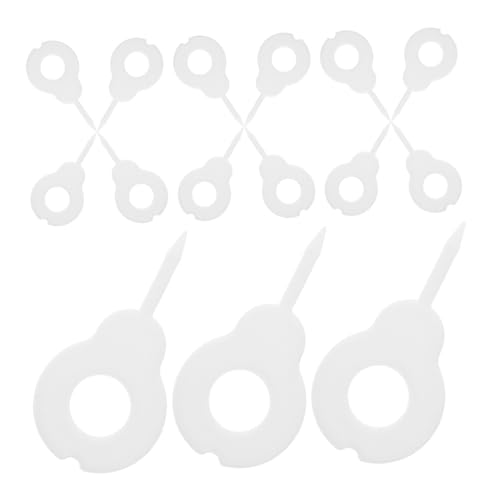 VICASKY Safe Pacifier Hole Needle Kit 100 Pieces Unclogging Tool Kitten Nipples Milk Hole Bar Accessory Via Pin