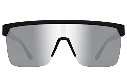 Flynn 5050 Soft Matte Blk Happy Gry Grn Polar w/Slver Mirror2