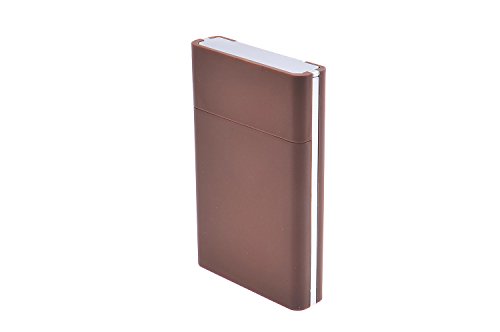 Quantum Abacus Étui à Cigarettes/Porte-Cigarettes en Plastique, pour 18 Cigarettes Slim ou Super Slim (100mm), ou 11 Normales/King Size, Mod. 824-02 (DE)