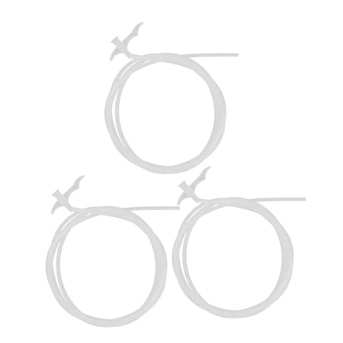 Mikinona 3piezas Manguera De Espuma Flexible De Plástico De Tubo De Calafateo Reutilizable Para Sellado y Aplicación De Epoxi Renovación Del Hogar