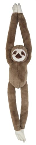 Ravensden Soft Toy Plush Hanging Sloth 75cm, Yellow
