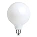 G125 15W LED Glühbirne E27, Lampe Große Globe , 6000K Tageslichtweiß 1000 Lumen, Milchig Perle Opal Weißes Glas, Nicht-Dimmbar, 1er-Pack