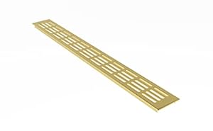 Gitter Gold Aluminium Lüftungsgitter 60x600mm