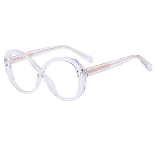 Lunettes rondes surdimensionnées TR90 pour éviter la pression des montures classiques