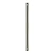 Emerson CFDR1BS Ceiling Fan Downrod, 12-Inch Long, Brushed Steel