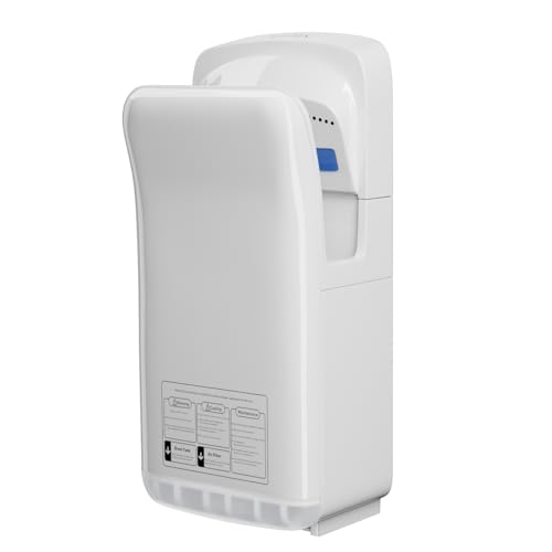 VELPAX secador de Manos,2000W secador de Manos eléctrico Comercial,con Filtro HEPA,Bajo Consumo Energía,10-12 Segundos para secar