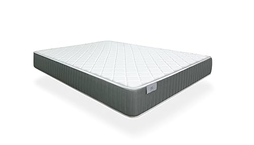 FUSIONHOME - Colchón Viscoelástico 120x200 Imperial - Confort y Soporte - Multicapa Visco Doble Cara Verano/Invierno - Altura 21 cm Firmeza Media - Máxima Transpirabilidad - Antiácaros