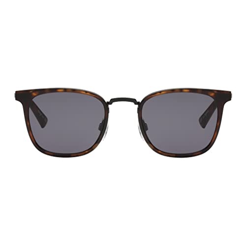 Le Specs Racketeer Sunglasses Matte Tort/Smoke Mono2